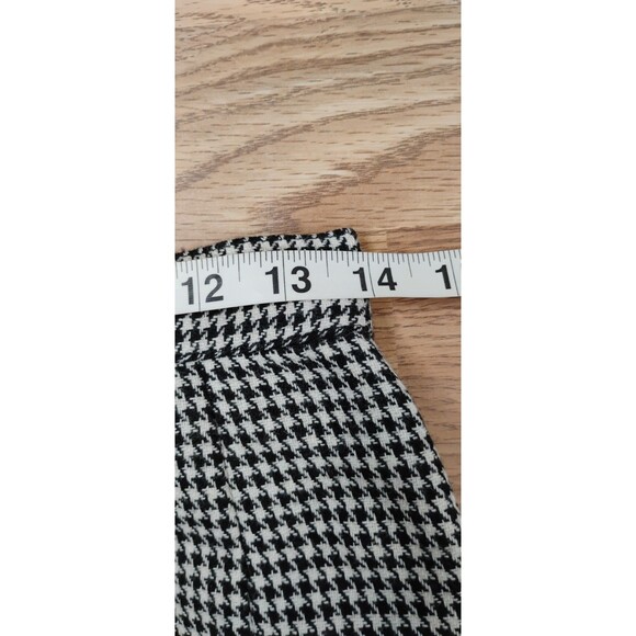 Vintage Houndstooth Skirt Suit KTF by Kristinn Steinarr Size 8 - Picture 10 of 16